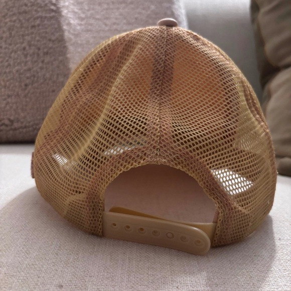 Madhappy Pink and Tan Trucker Hat - Picture 3 of 3